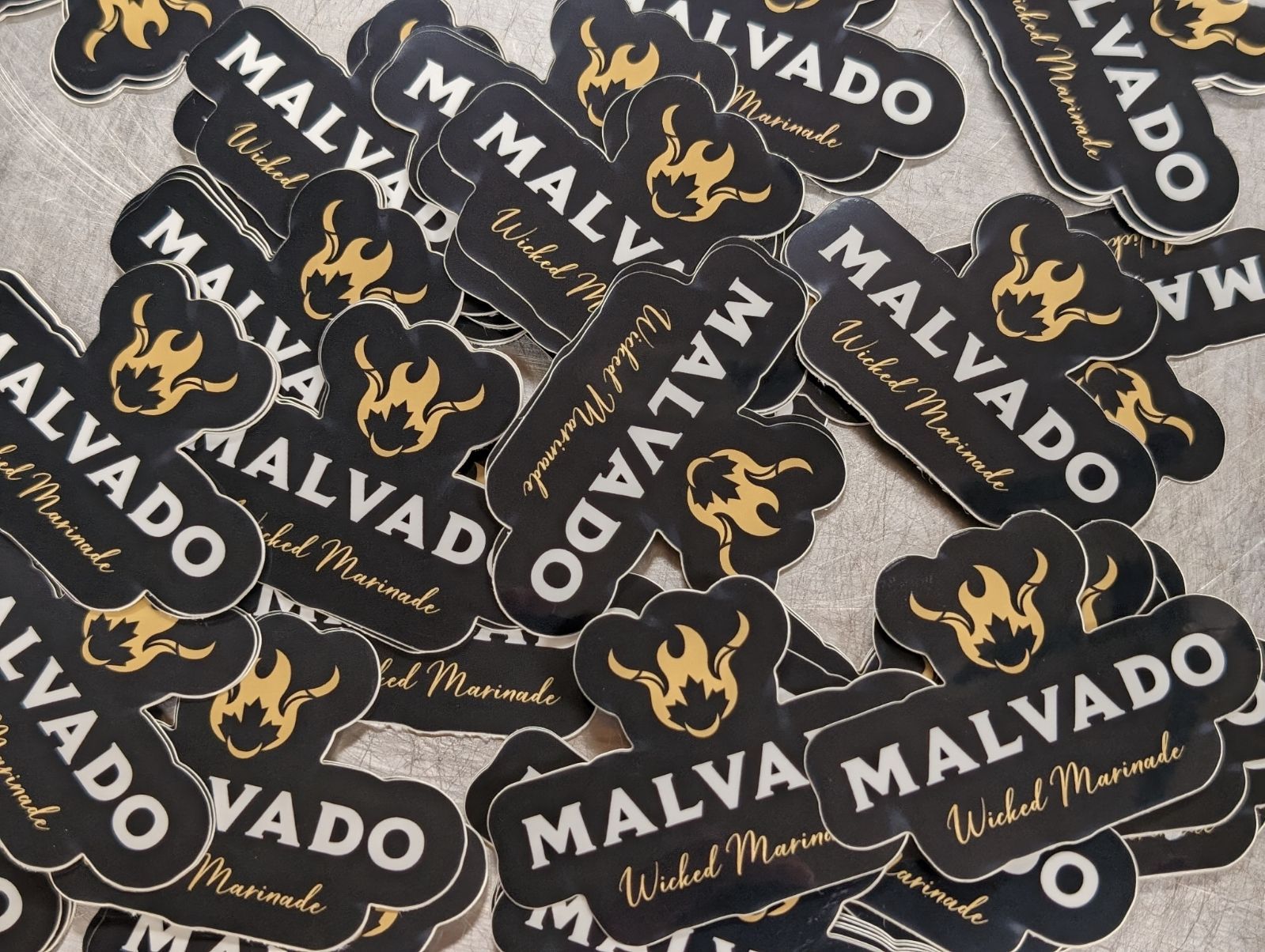 Malvado Wicked Sticker Swag!